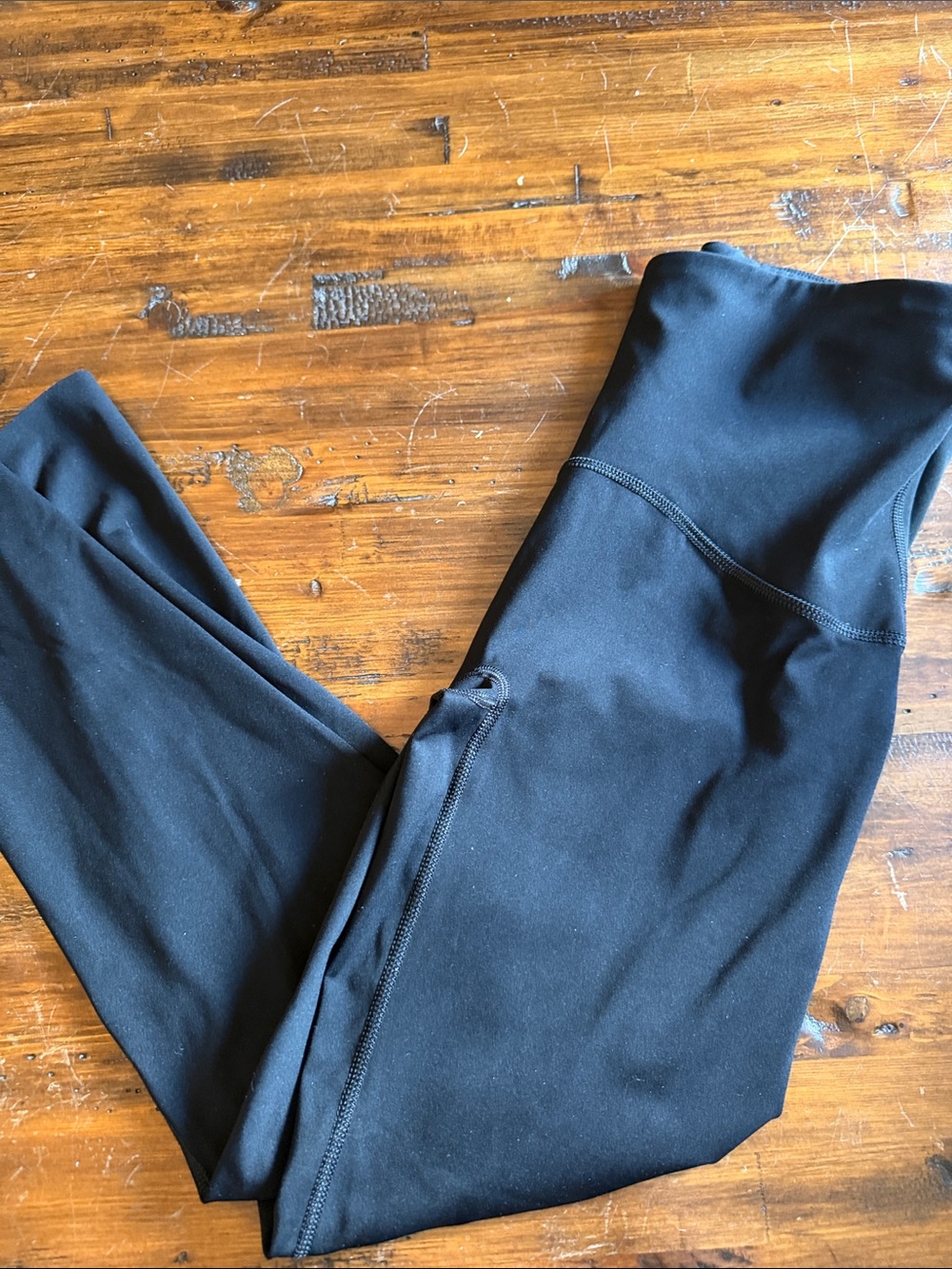 SPANX Black High-Waist Active Leggings